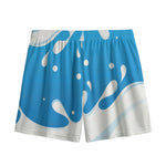 Milk Print Mesh Shorts
