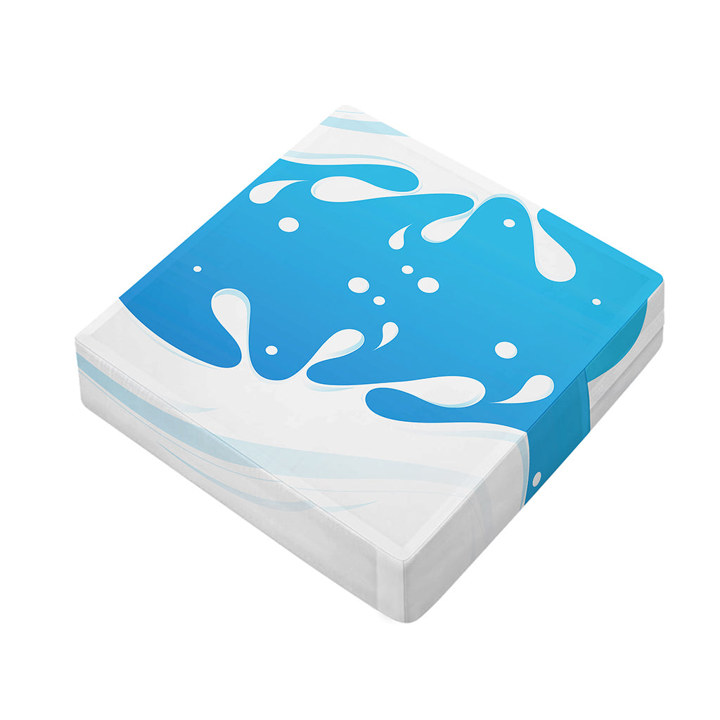 Milk Print Outdoor Seat Cushion Cover