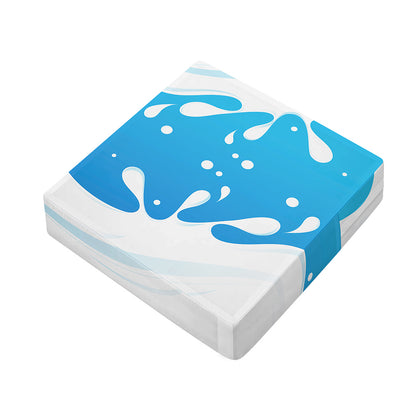 Milk Print Outdoor Seat Cushion Cover