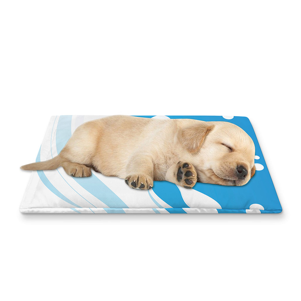 Milk Print Pet Cooling Mat Cover