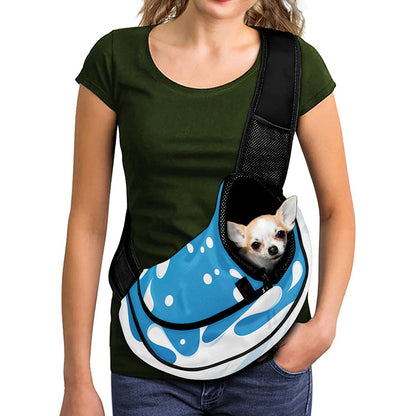 Milk Print Pet Sling Carrier
