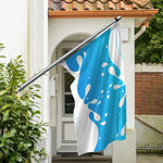 Milk Print Polyester Flag
