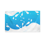 Milk Print Polyester Flag