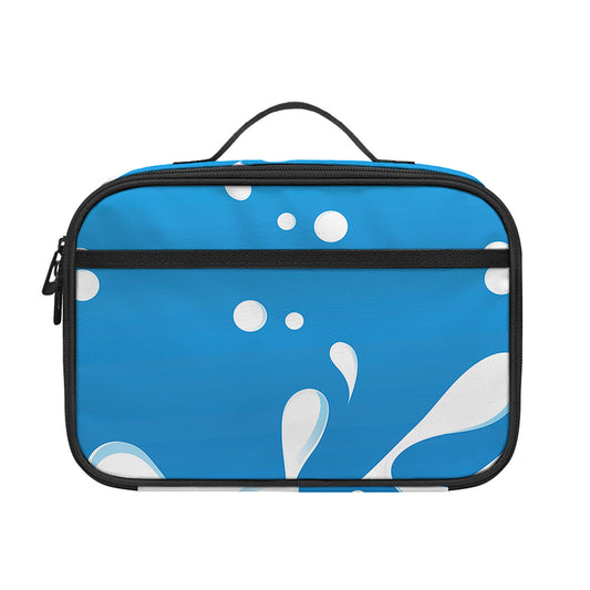 Milk Print Portable Lunch Bag