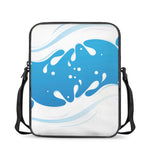 Milk Print Rectangular Crossbody Bag