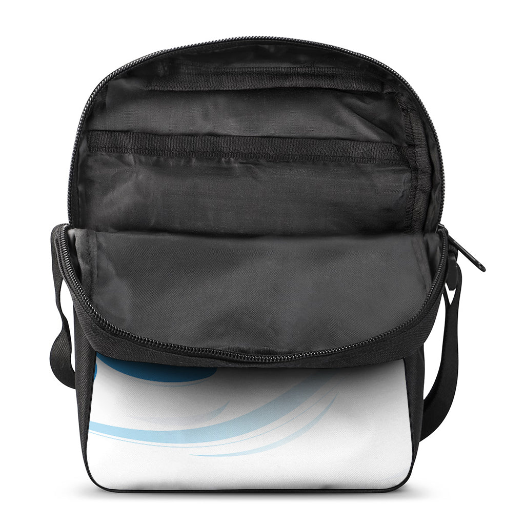 Milk Print Rectangular Crossbody Bag