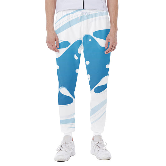 Milk Print Scuba Joggers