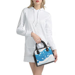 Milk Print Shoulder Handbag
