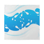 Milk Print Silk Bandana