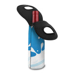 Milk Print Single Neoprene Wine Tote