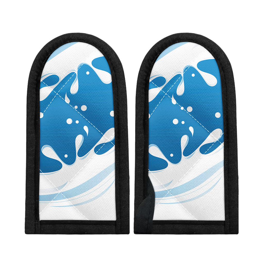 Milk Print Skillet Handle Cover