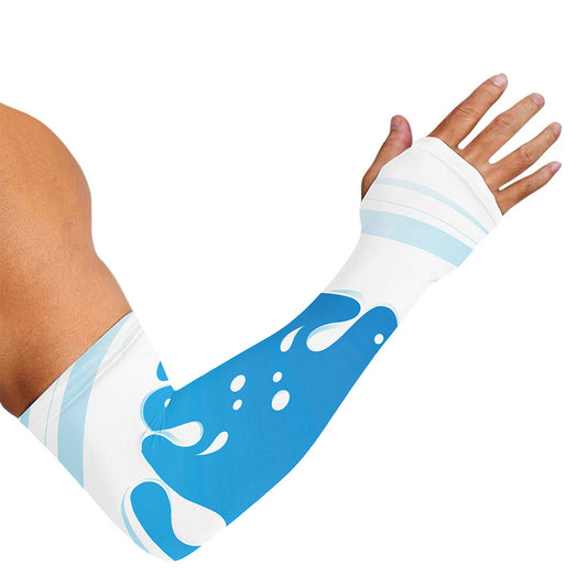 Milk Print Sun Protection Arm Sleeves