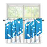 Milk Print Tier Curtains