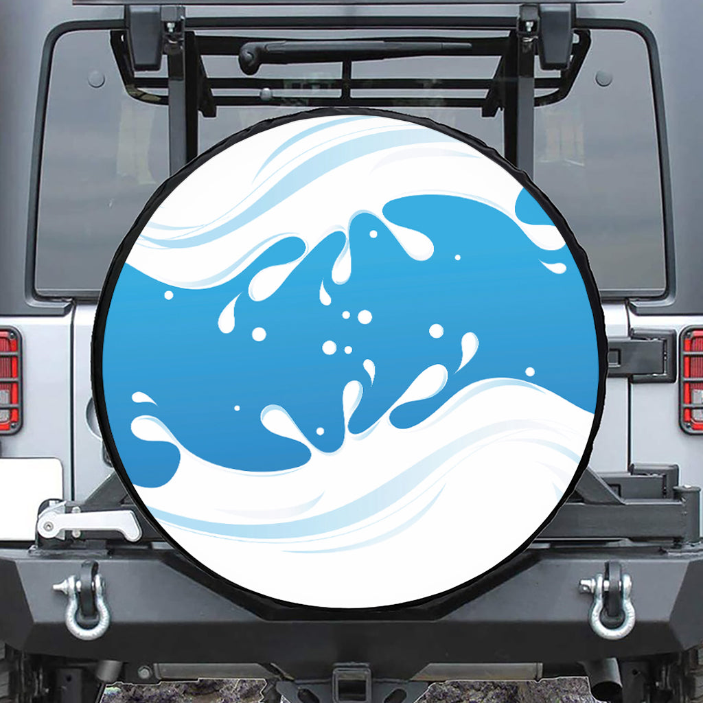 Milk Print Tire Cover