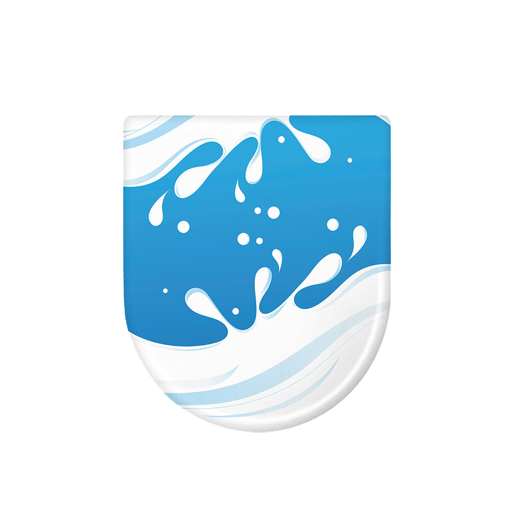 Milk Print Toilet Lid Cover
