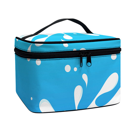 Milk Print Travel Makeup Bag