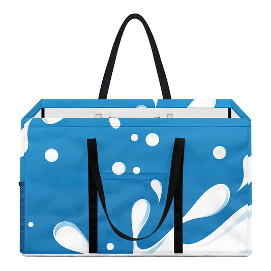 Milk Print Utility Tote Bag