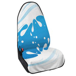 Milk Print Waterproof Car Seat Cover