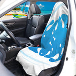 Milk Print Waterproof Car Seat Cover