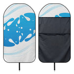 Milk Print Waterproof Car Seat Cover
