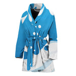 Milk Print Women's Bathrobe