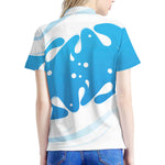 Milk Print Women's Polo Shirt