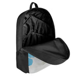 Milk Splash Print 17 Inch Backpack
