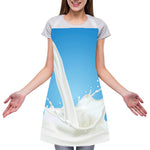 Milk Splash Print Adjustable Apron
