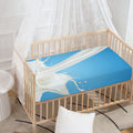 Milk Splash Print Baby Crib Sheet