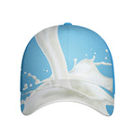 Milk Splash Print Baseball Cap