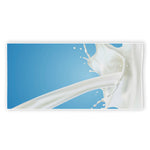 Milk Splash Print Beach Towel