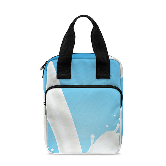 Milk Splash Print Bible Tote Bag