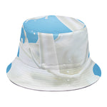Milk Splash Print Bucket Hat