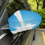 Milk Splash Print Car Side Mirror Covers