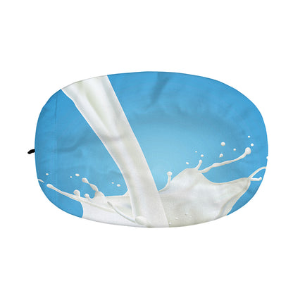 Milk Splash Print Car Side Mirror Covers