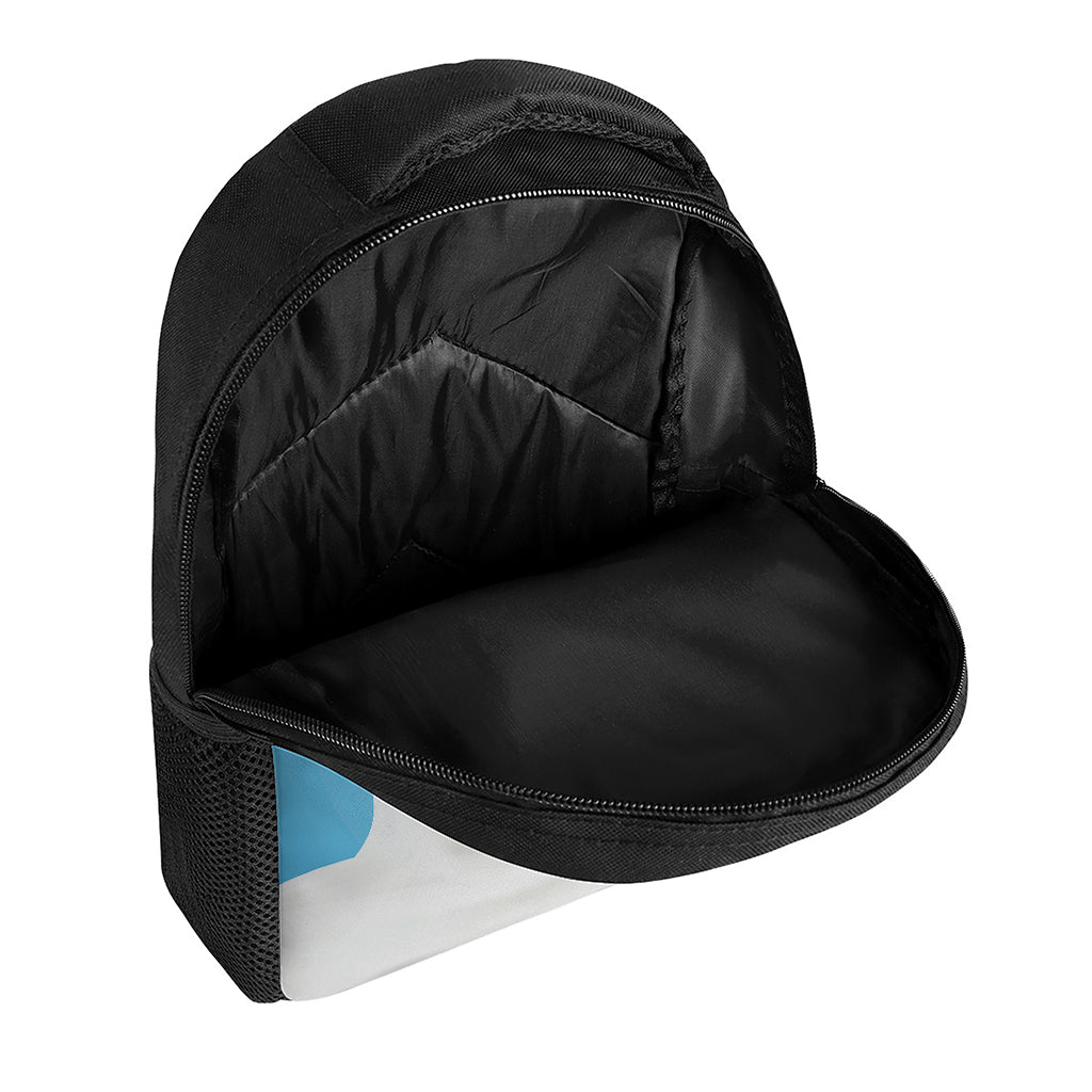Milk Splash Print Casual Backpack