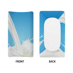 Milk Splash Print Changing Pad Cover