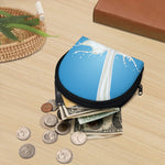 Milk Splash Print Coin Purse