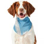 Milk Splash Print Dog Bandana