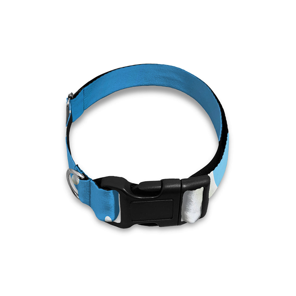 Milk Splash Print Dog Collar
