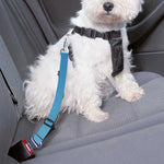 Milk Splash Print Dog Seat Belt
