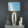 Milk Splash Print Drum Lamp Shade