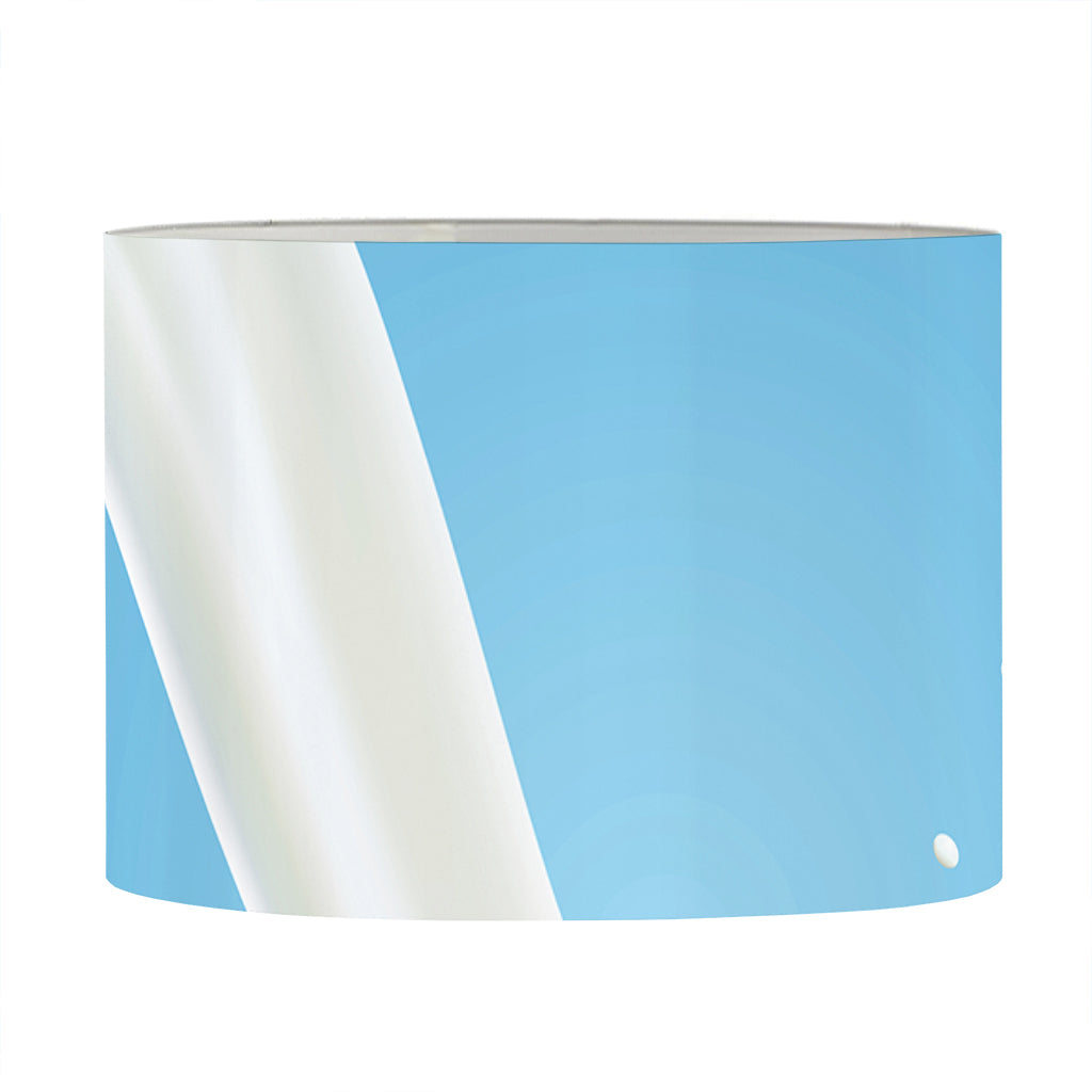 Milk Splash Print Drum Lamp Shade