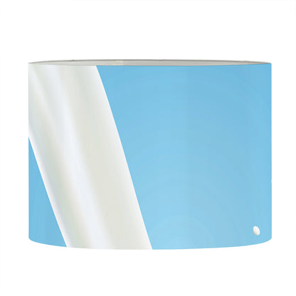 Milk Splash Print Drum Lamp Shade