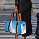 Milk Splash Print Duffle Bag