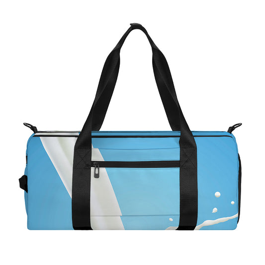 Milk Splash Print Gym Bag