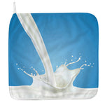 Milk Splash Print Hand Towel