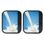 Milk Splash Print Handle Covers