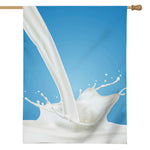 Milk Splash Print House Flag