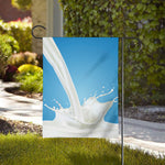 Milk Splash Print House Flag